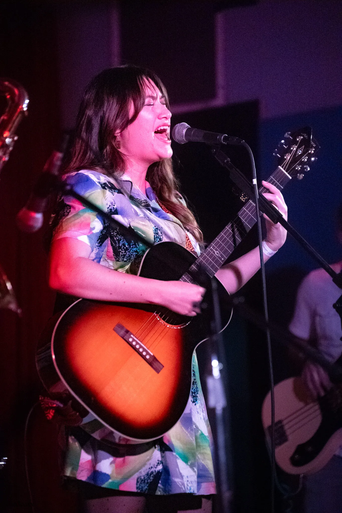 Lydia Shae performing live at Southgate House Revival, Cincinnati, photo by Darrian Chen