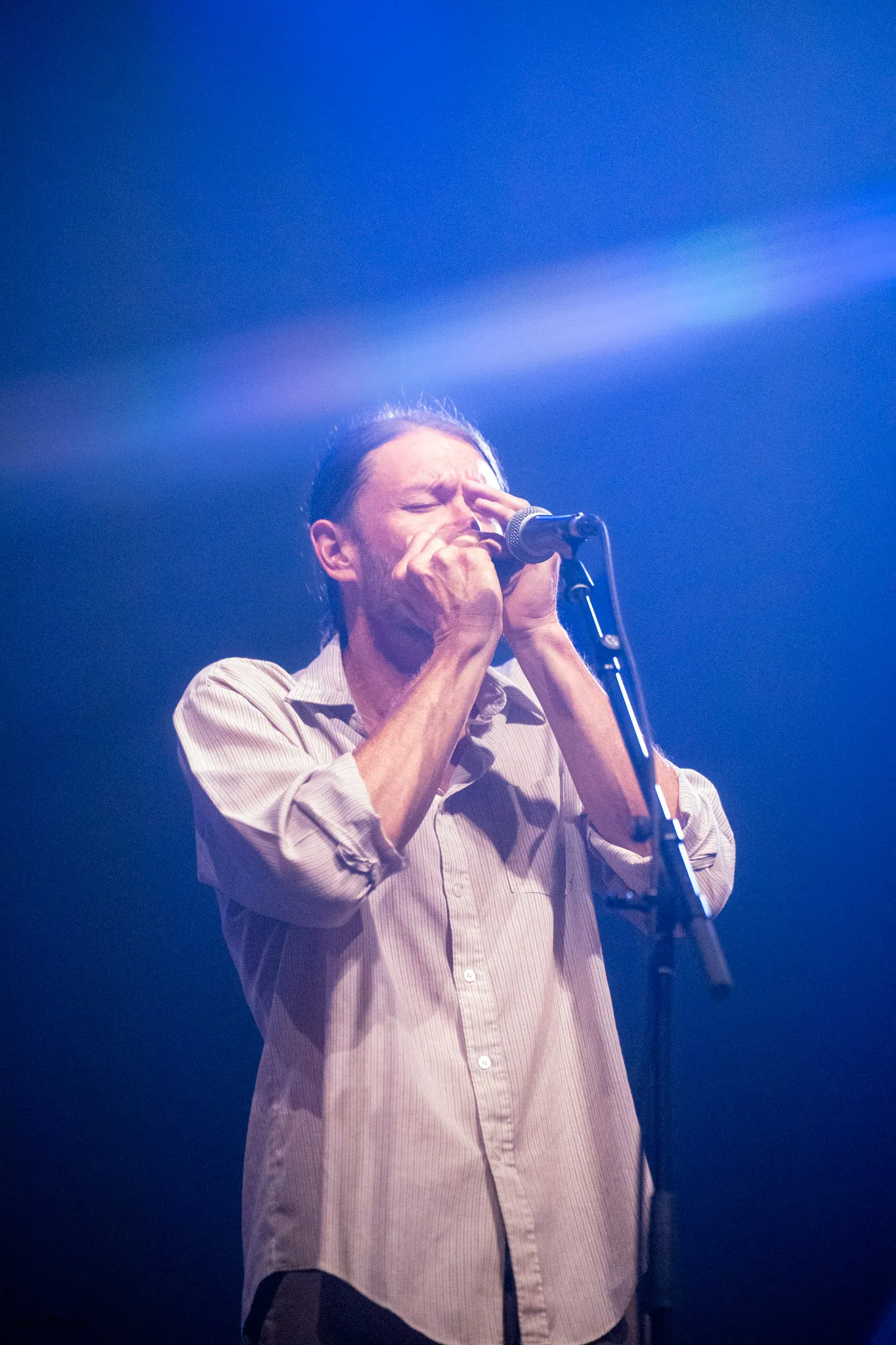 The Adam Wade Gilliam Band performing live at Liberty Theater, Cincinnati, photo by Darrian Chen