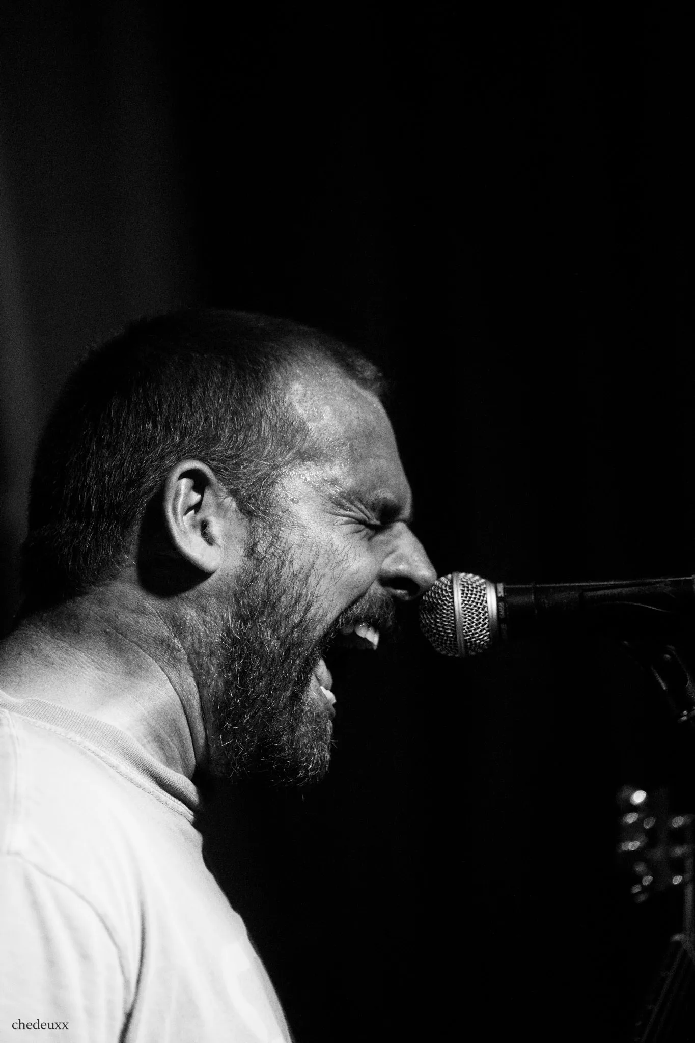 Place Position performing live, Cincinnati, photo by Darrian Chen