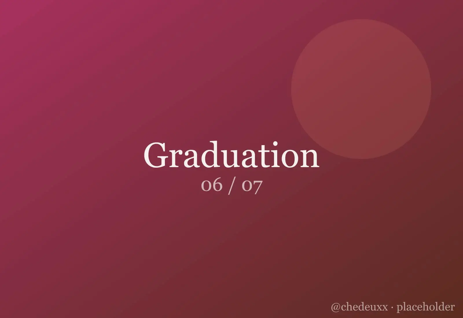 Graduation 06 — Graduation photography by chedeuxx