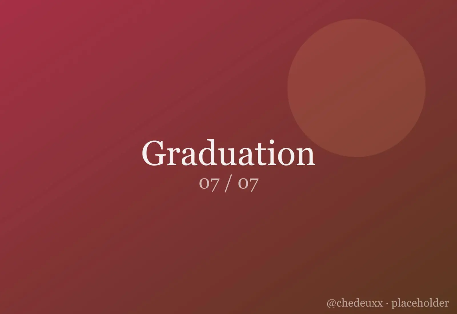 Graduation 07 — Graduation photography by chedeuxx